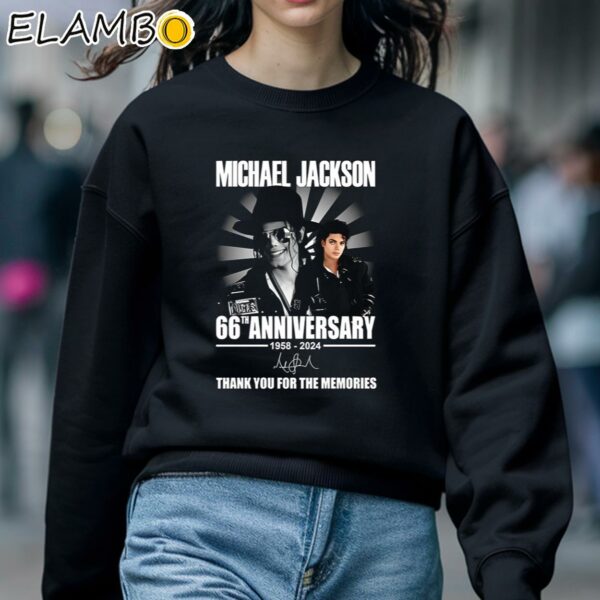 Michael Jackson 66th Anniversary 1958 2024 Thank You For The Memories Shirt Sweatshirt 5