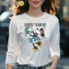 Mickey Mouse Love The Earth Shirt Longsleeve Women Long Sleevee