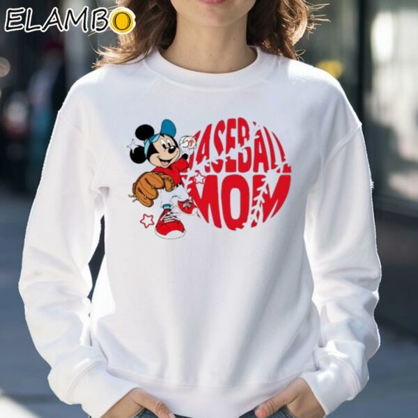 Mickey Mouse Philadelphia Phillies Baseball Mom Shirt Sweatshirt 30