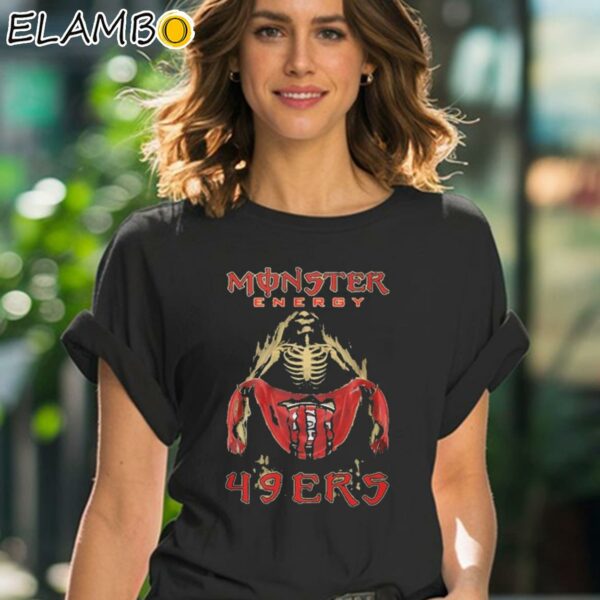 Monster Energy San Francisco 49ers Shirt Black Shirt 41