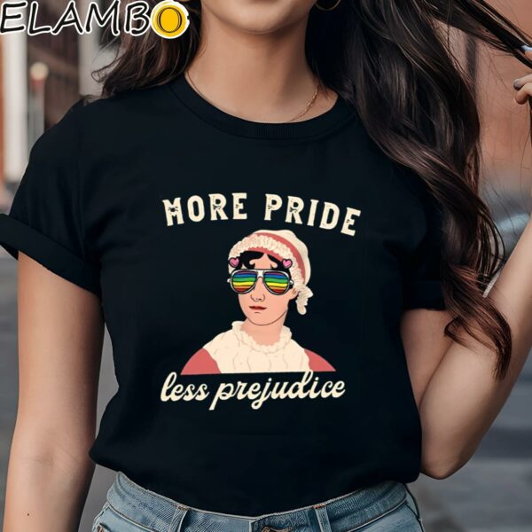 More Pride Less Prejudice LGBTQ Shirt Black Shirts Shirt