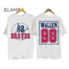 Morgan Wallen 98 Braves Shirt Country Music Morgan Wallen Merch Printed Thumb