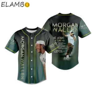 Morgan Wallen Baseball Jersey One Thing At A Time Merch Background FULL