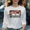 Morgan Wallen Music Floral Bullhead Shirt Longsleeve Women Long Sleevee