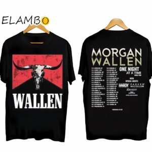 Morgan Wallen One Night At A Time Tour 2024 Country Music Shirt