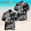 Motley Crue Black And White Hawaiian Shirt Hawaaian Shirt Hawaaian Shirt