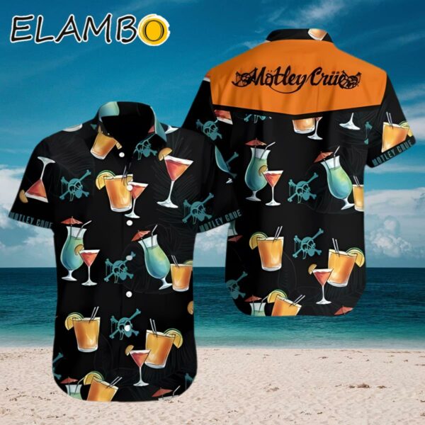 Motley Crue Cocktails Hawaiian Shirt Summer Beach Aloha Shirt Aloha Shirt