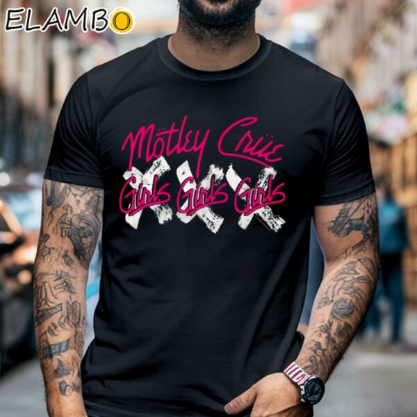 Motley Crue Girls Girls Girls Shirt Black Shirt 6