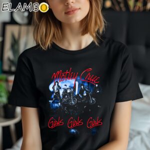 Motley Crue Girls Girls Girls Tracklist Shirt Black Shirt Shirt
