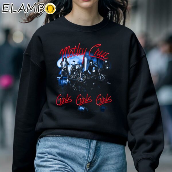 Motley Crue Girls Girls Girls Tracklist Shirt Sweatshirt 5