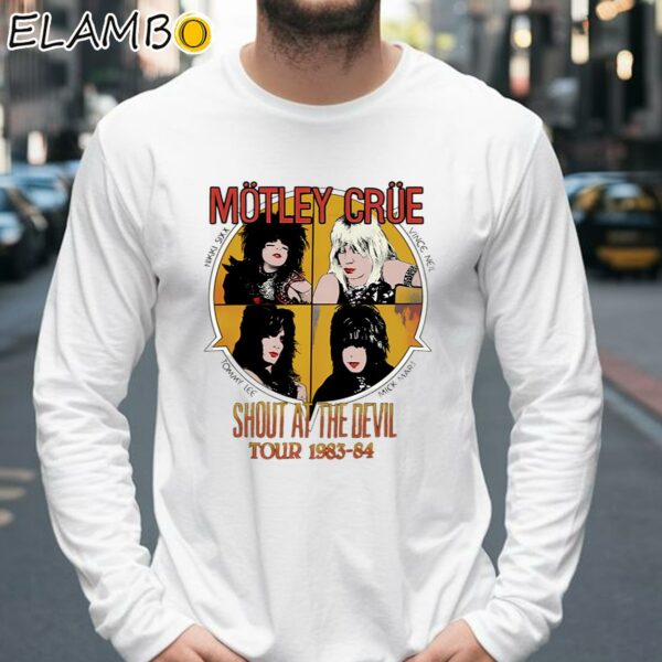 Motley Crue Shout At The Devil Tour 1983 1984 Shirt Longsleeve 39