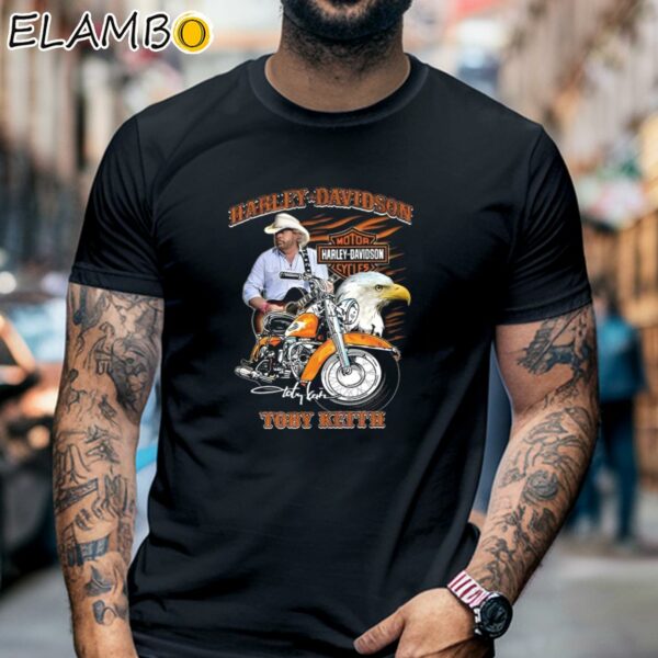 Motor Harley Davidson Cycles Toby Keith Shirt Black Shirt 6