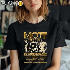 Mott The Hoople 56th Anniversary 1968 2024 Thank You For The Memories Shirt Black Shirt Shirt