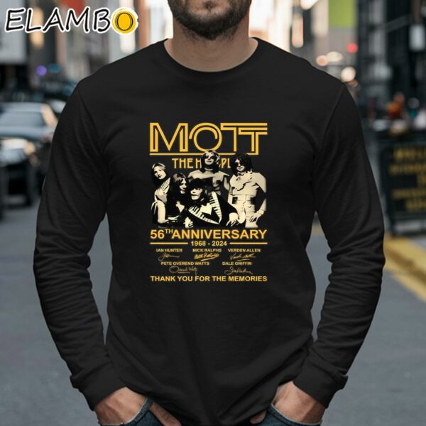 Mott The Hoople 56th Anniversary 1968 2024 Thank You For The Memories Shirt Longsleeve 40