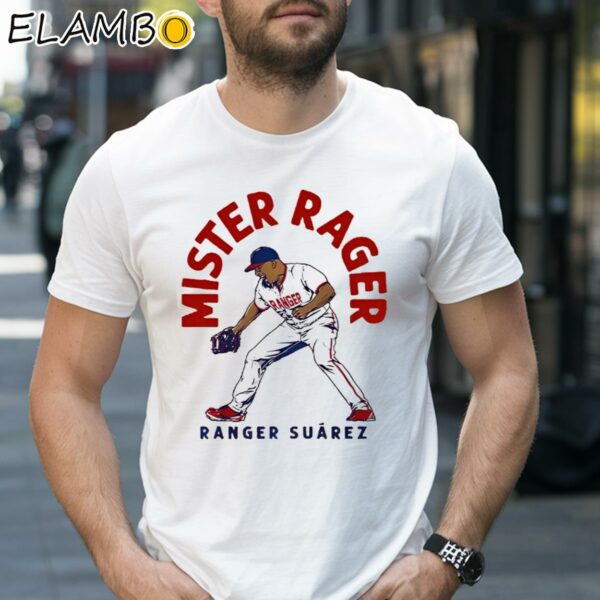 Mr Rager Ranger Suarez Philadelphia Phillies Baseball Shirt 1 Shirt 27
