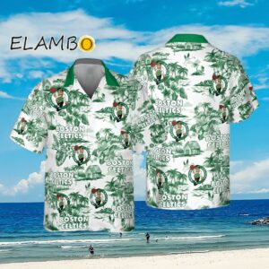 NBA Boston Celtics Hawaiian Shirt Special Floral Island Hawaiian Button Shirt Aloha Shirt Aloha Shirt