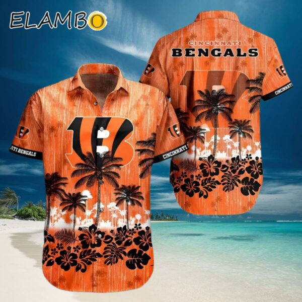 NFL Cincinnati Bengals Hawaiian Shirt Summer Beach Hawaiian Hawaiian