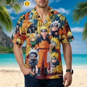 Naruto Shippuden Unisex Hawaiian Shirt Printed Aloha