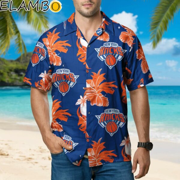 New York Knicks Design Hawaiian Shirt For Men And Women Gift Beach Hawaiian Hawaiian