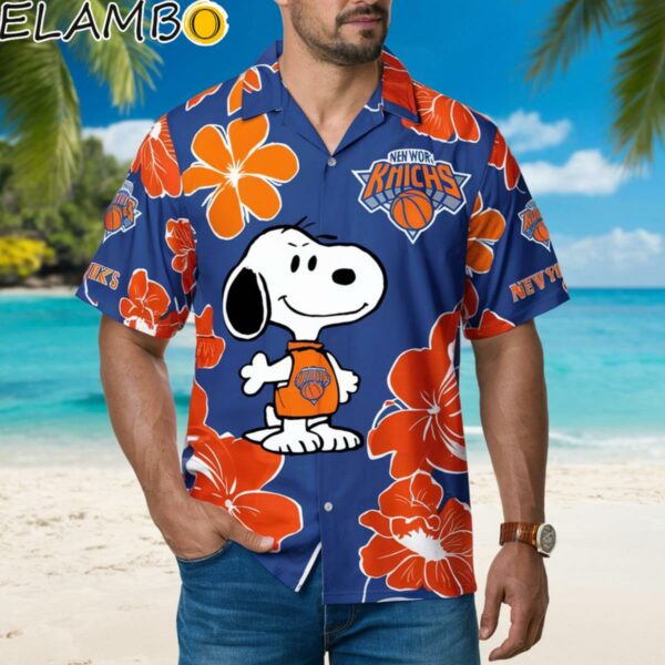 New York Knicks Hawaiian shirt Tropical Flower summer Hawaiian Hawaiian