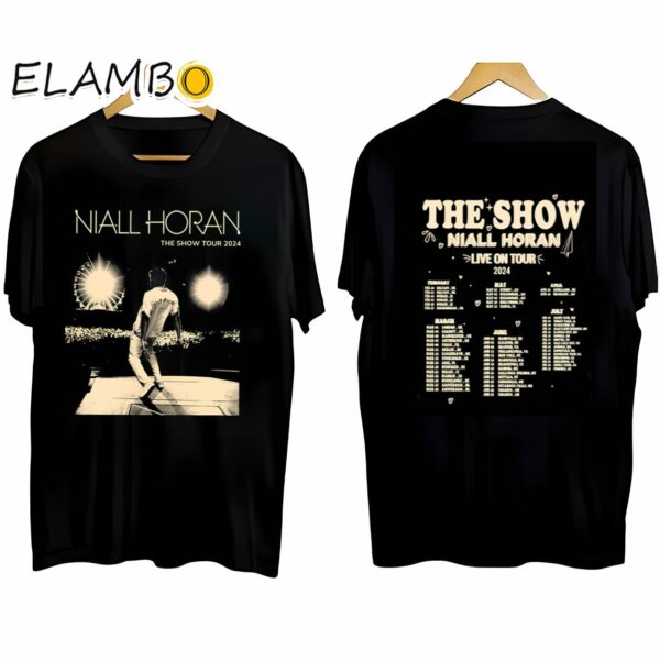 Niall Horan Full Tracklist Tour 2024 The Show 2024 Shirt Black Shirt Black Shirt