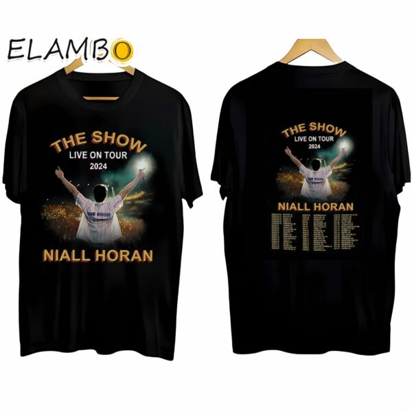 Niall Horan The Show Live On Tour 2024 Shirt Music Tour Shirt Black Shirt Black Shirt