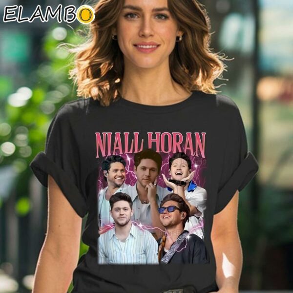 Niall Horan Vintage Bootleg Shirt Black Shirt 41