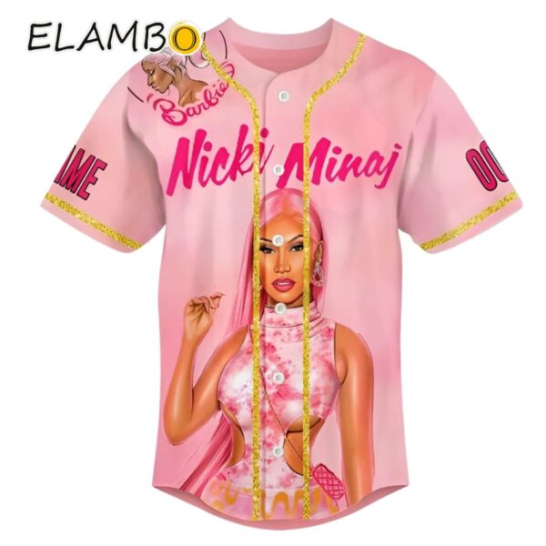 Nicki Minaj Barbie Album Custom Baseball Jerseys Printed Thumb