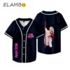 Nicki Minaj Baseball Jersey Pink Friday 2 Album Rapper Merch Printed Thumb