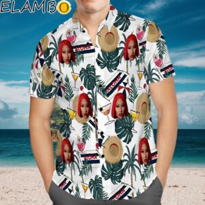 Nicki Minaj Hawaiian Shirt Custom Photo Hawaiian Shirt Funny Sun Hats Hawaiian Shirt Aloha Shirt Aloha Shirt