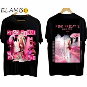 Nicki Minaj Pink Friday 2 Tour Vintage Shirt Pink Friday 2 For Fans Printed Printed