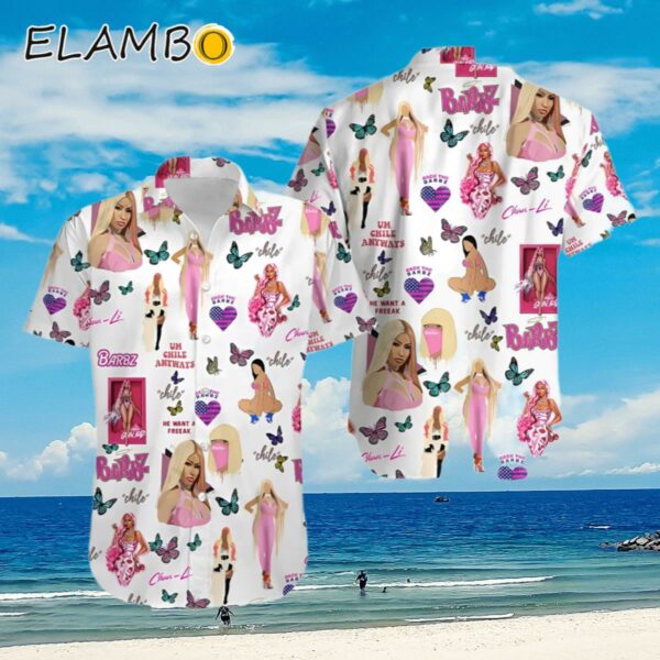 Nicki Minaj x Ice Spice Barbi World Hawaiian Shirt Aloha Shirt Aloha Shirt