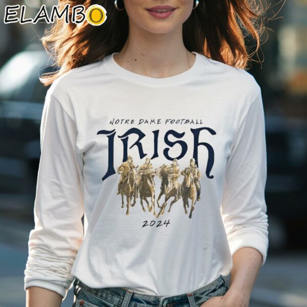 Notre Dame Fighting Irish 2024 Shirt Longsleeve Women Long Sleevee
