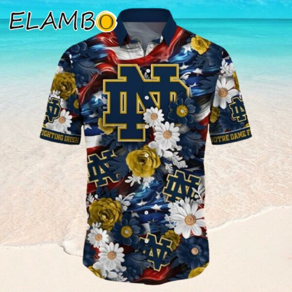 Notre Dame Fighting Irish NCAA Hawaiian Shirt 4th Of July Independence Day Hawaaian Shirt Hawaaian Shirt