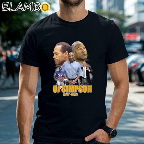 OJ Simpson 1947 2024 Shirt Black Shirts Shirt