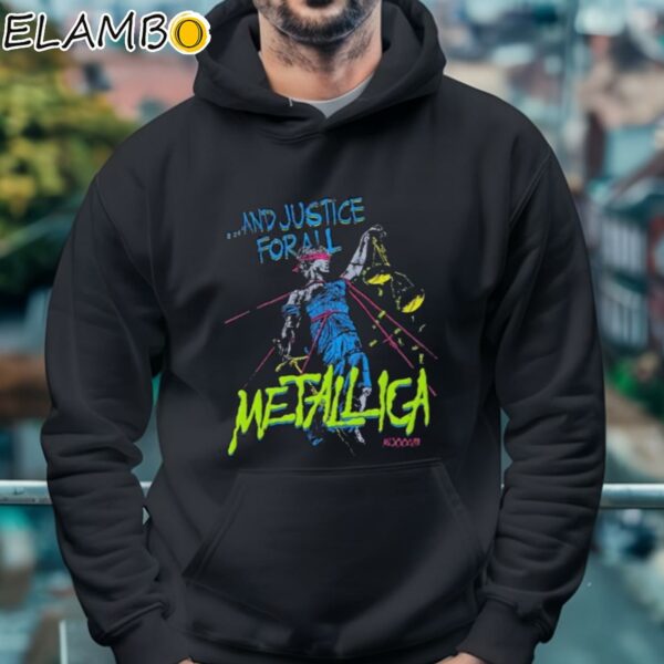 Official Metallica And Justice For All Puff Shirt Hoodie 4