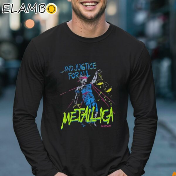 Official Metallica And Justice For All Puff Shirt Longsleeve 17