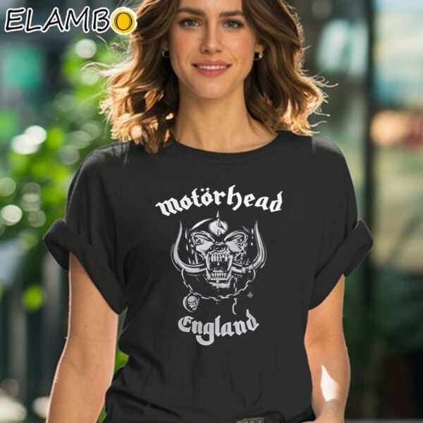 Official Motorhead Everything Louder England Shirt Black Shirt 41