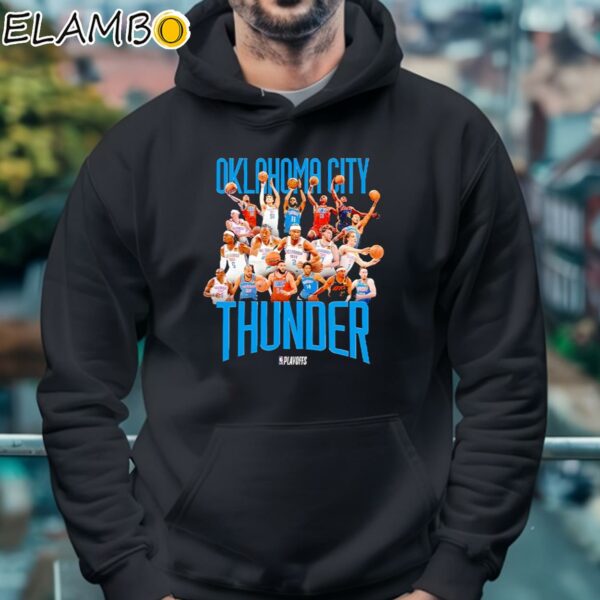 Okc Thunder Basketball Team 2024 Shirt Hoodie 4