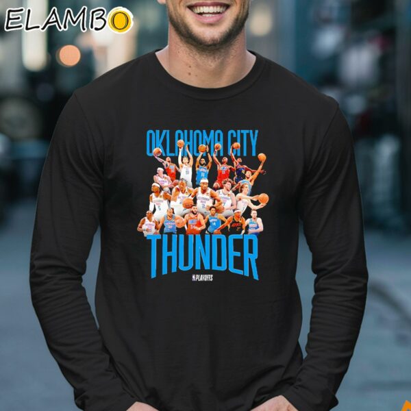 Okc Thunder Basketball Team 2024 Shirt Longsleeve 17