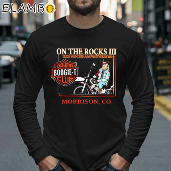 On The Rocks III Red Rocks Amphitheater Morrison Co Drama Boogie T Club Shirt Longsleeve 40