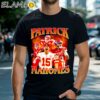 Patrick Mahomes Number 15 Kansas City Chiefs Football Player Shirt Black Shirts Shirt