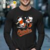 Peanuts Charlie Brown And Snoopy Playing Baseball Baltimore Orioles Shirt Longsleeve 17