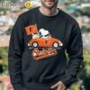 Peanuts Snoopy And Woodstock On Car Baltimore Orioles AL East Champions Shirt Sweatshirt 3