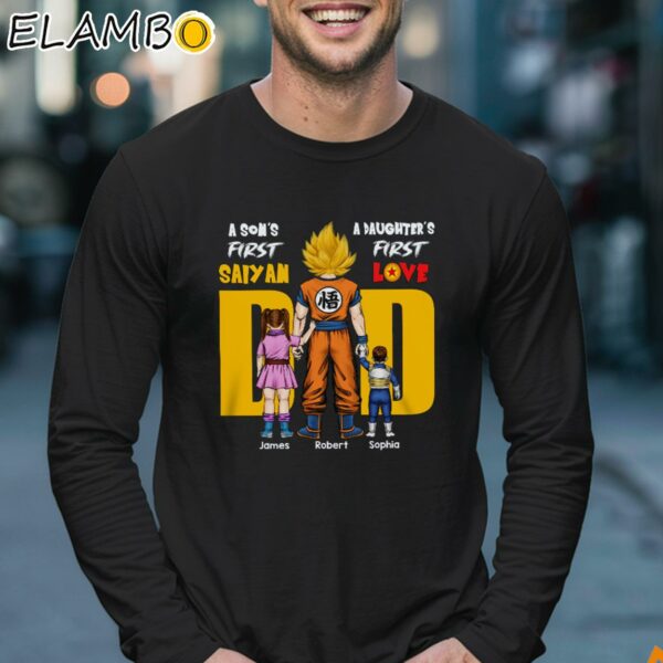 Personalized Dragon Ball Z Shirts For Dad For Fathers Day Longsleeve 17