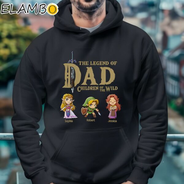 Personalized Zelda Fathers Day Shirt Gifts For Dad Hoodie 4