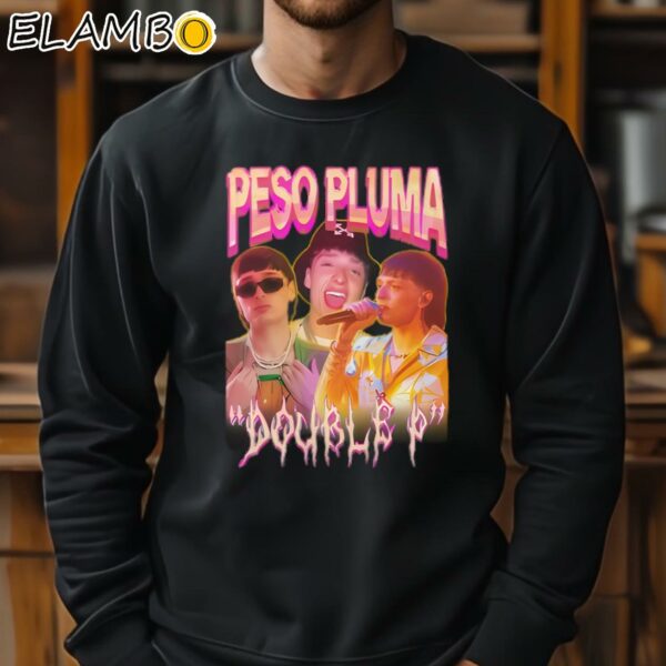 Peso Pluma Doble P Retro Shirt Sweatshirt 11