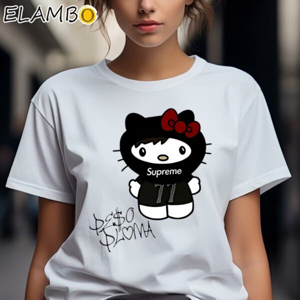 Peso Pluma Hello Kitty Fan Merch Shirt 2 Shirts 7