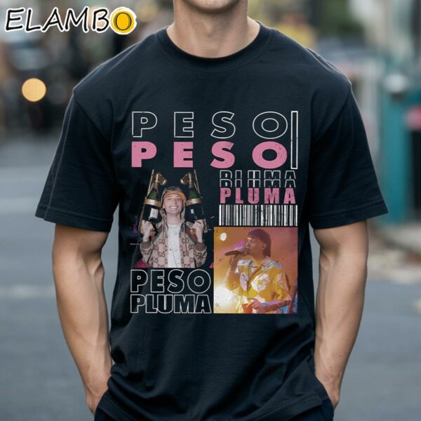 Peso Pluma Mexico Tour Shirt Music Gifts Black Shirts 18