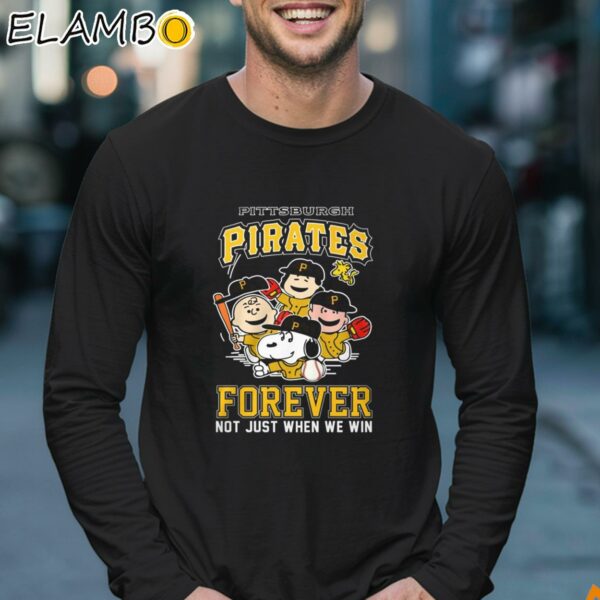 Pittsburgh Pirates Snoopy Peanuts Forever Not Just When We Win T Shirt Longsleeve 17